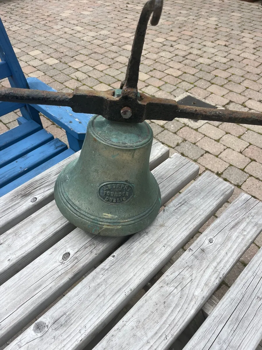 Bronze Bell 11” made in Dublin by John Murphy - Image 3