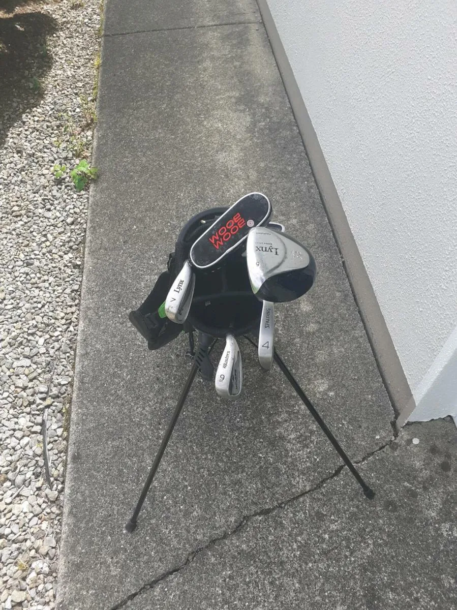 Golf clubs and bag junior - Image 2