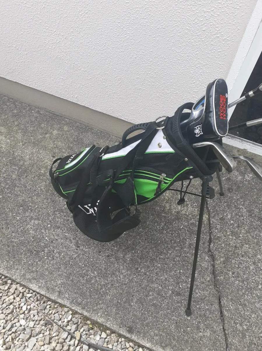 Golf clubs and bag junior - Image 3