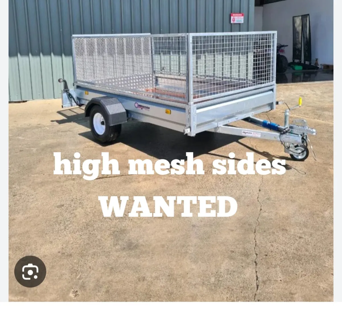 Mesh sides 8X5