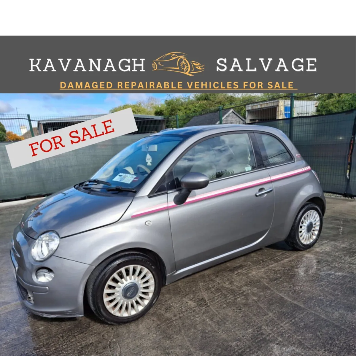*2012 Fiat 500  Lounge  1.2 Petrol - Image 1