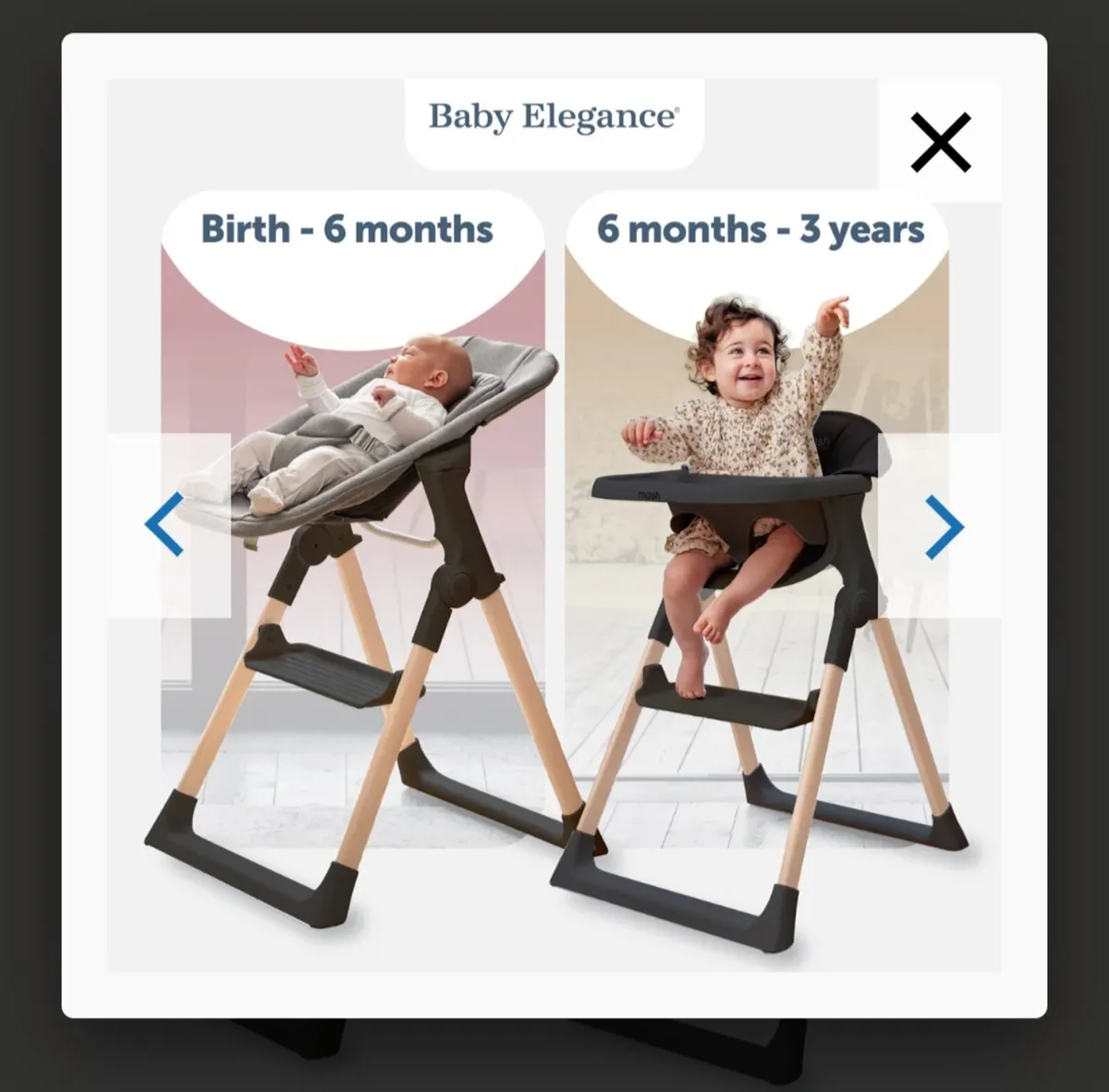 Mash highchair bundle - Image 1