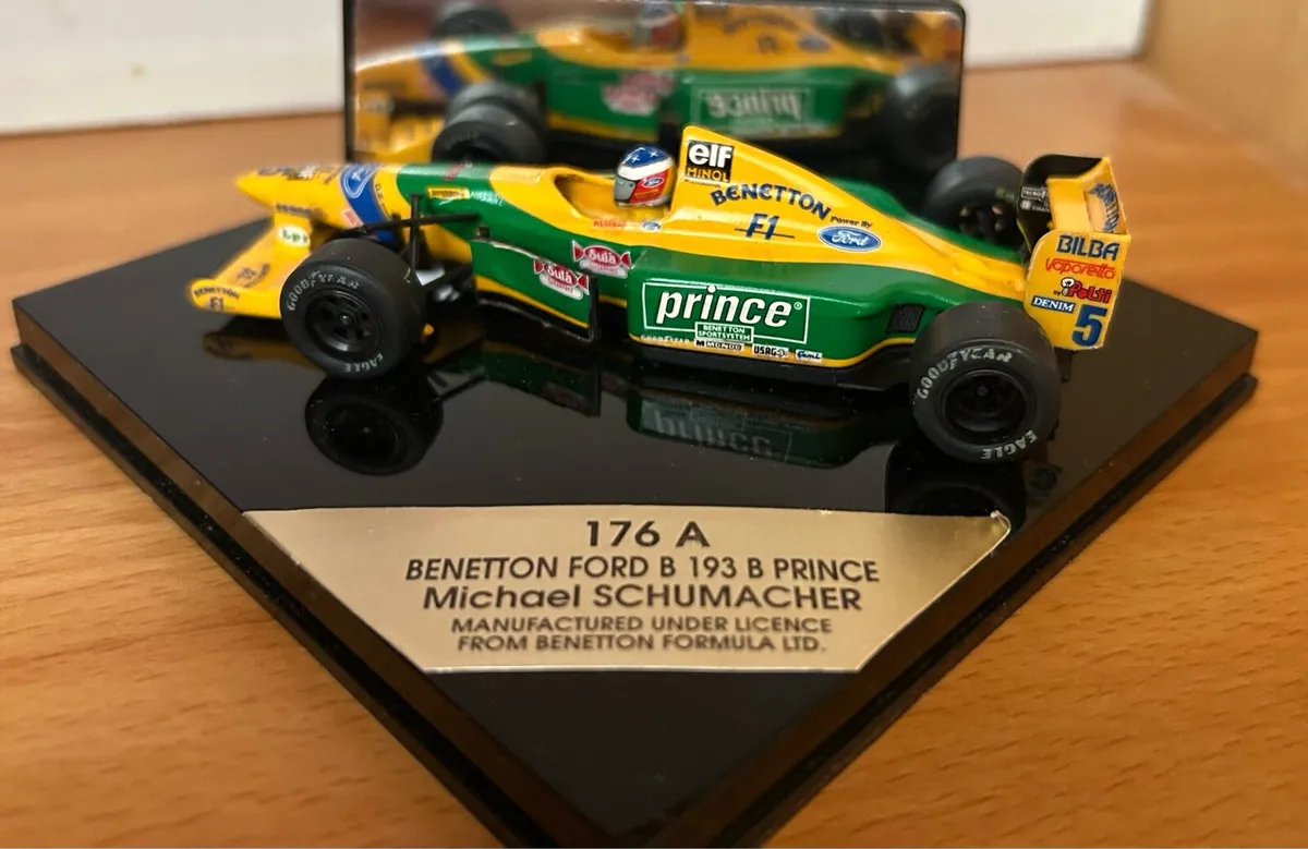 Onyx model Benneton Ford 176A Schumacker