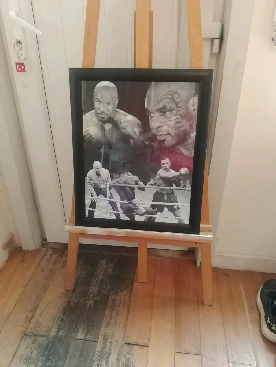 Mike Tyson framed picture - Image 4