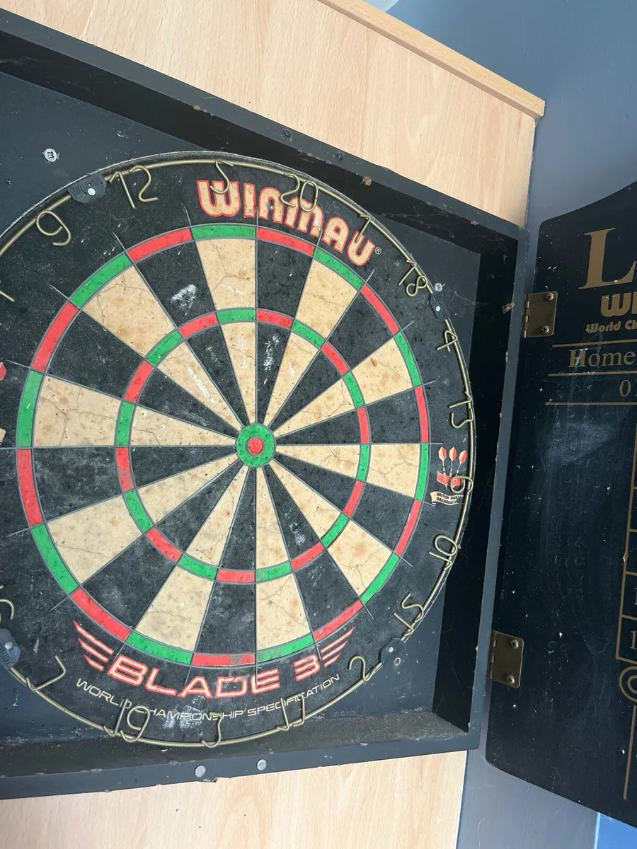Dart board Lakeside edition with case €50 - Image 1