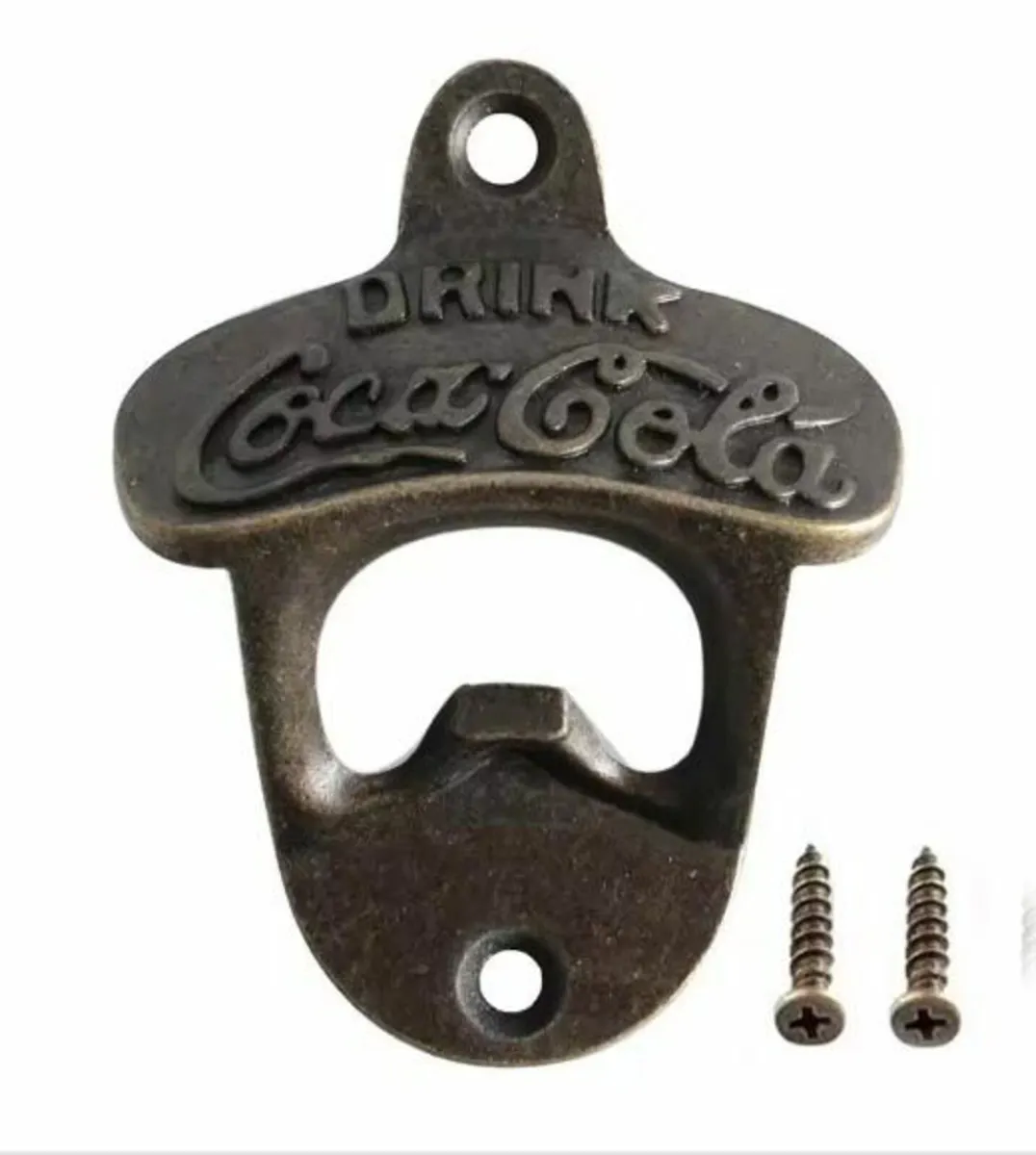 COCA COLA WALL MOUNTED BOTTLE OPENER (NEW). - Image 3