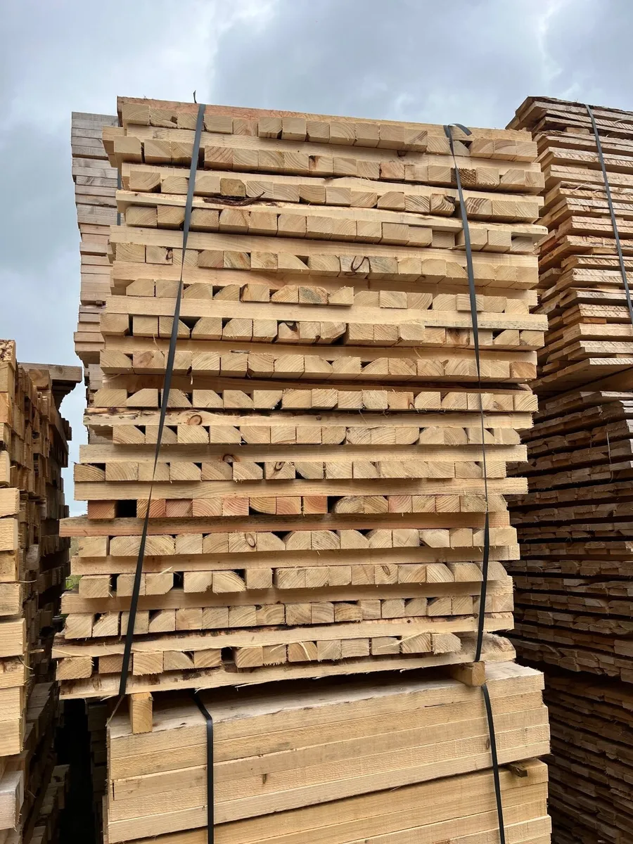 Timber Skids, 2nds/3rds Pallet Wood and Fire Wood - Image 2