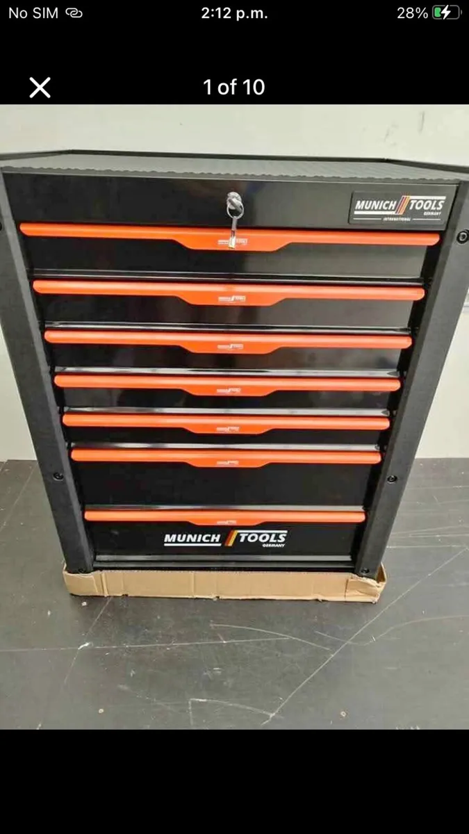 New 7 drawer tool chests free delivery - Image 1