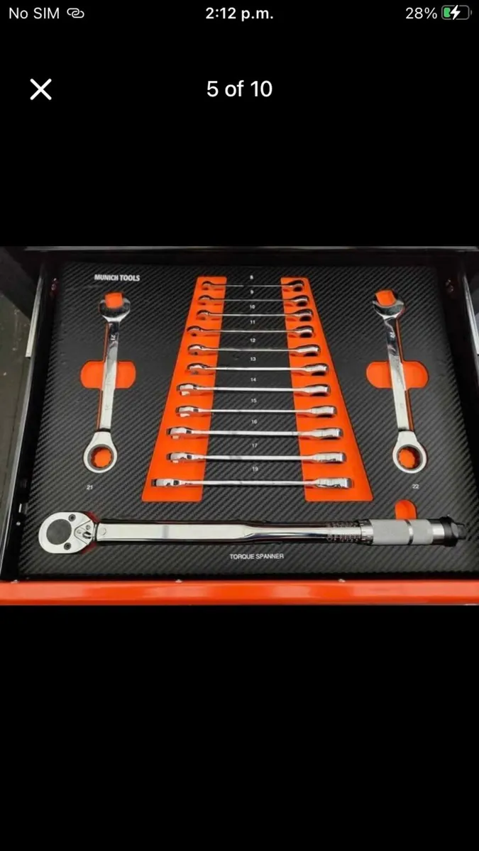 New 7 drawer tool chests free delivery - Image 4