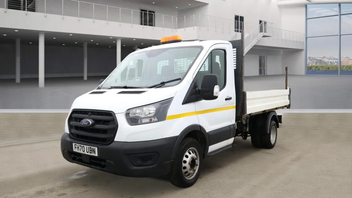 2021 TRANSIT 130 350 10FT6 TIPPER TWINWHEEL - Image 2