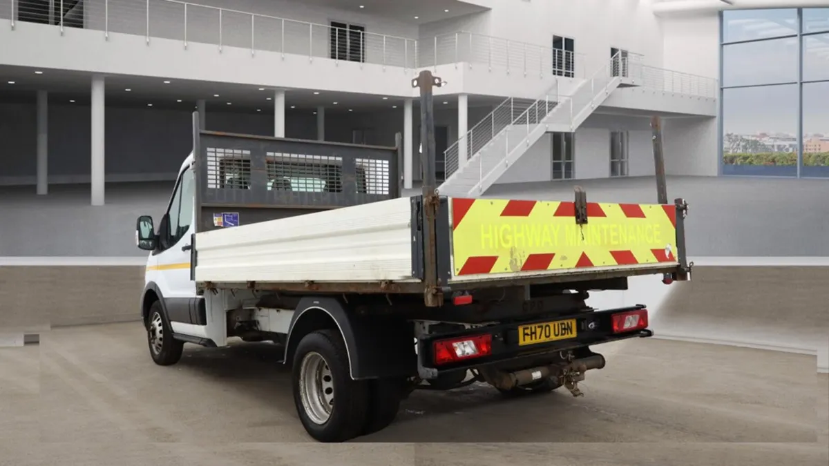 2021 TRANSIT 130 350 10FT6 TIPPER TWINWHEEL - Image 3