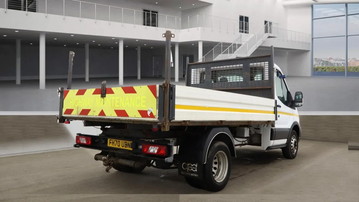 2021 TRANSIT 130 350 10FT6 TIPPER TWINWHEEL - Image 4