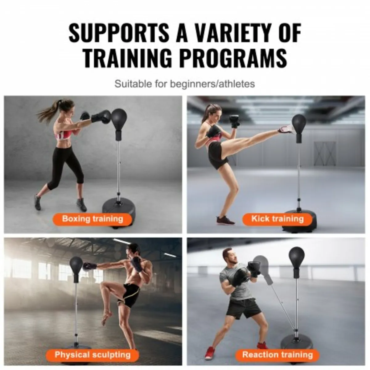 Punching Bag, Reflex Boxing Bag for Teens & Adults - Image 2