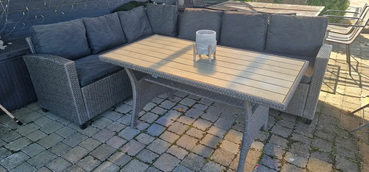 Garden Table and Chairs - New - Image 1