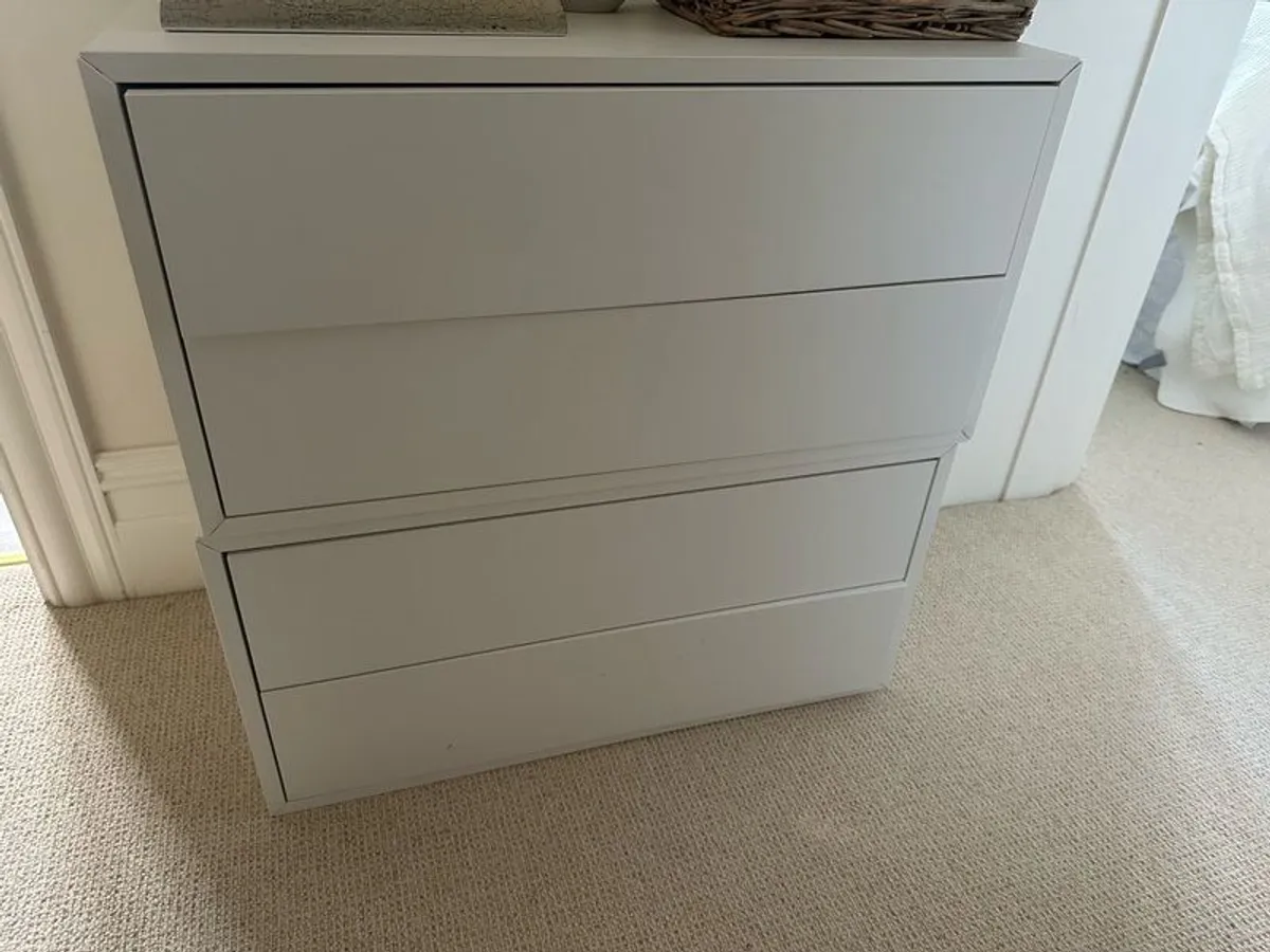 ikea white drawers - Image 2
