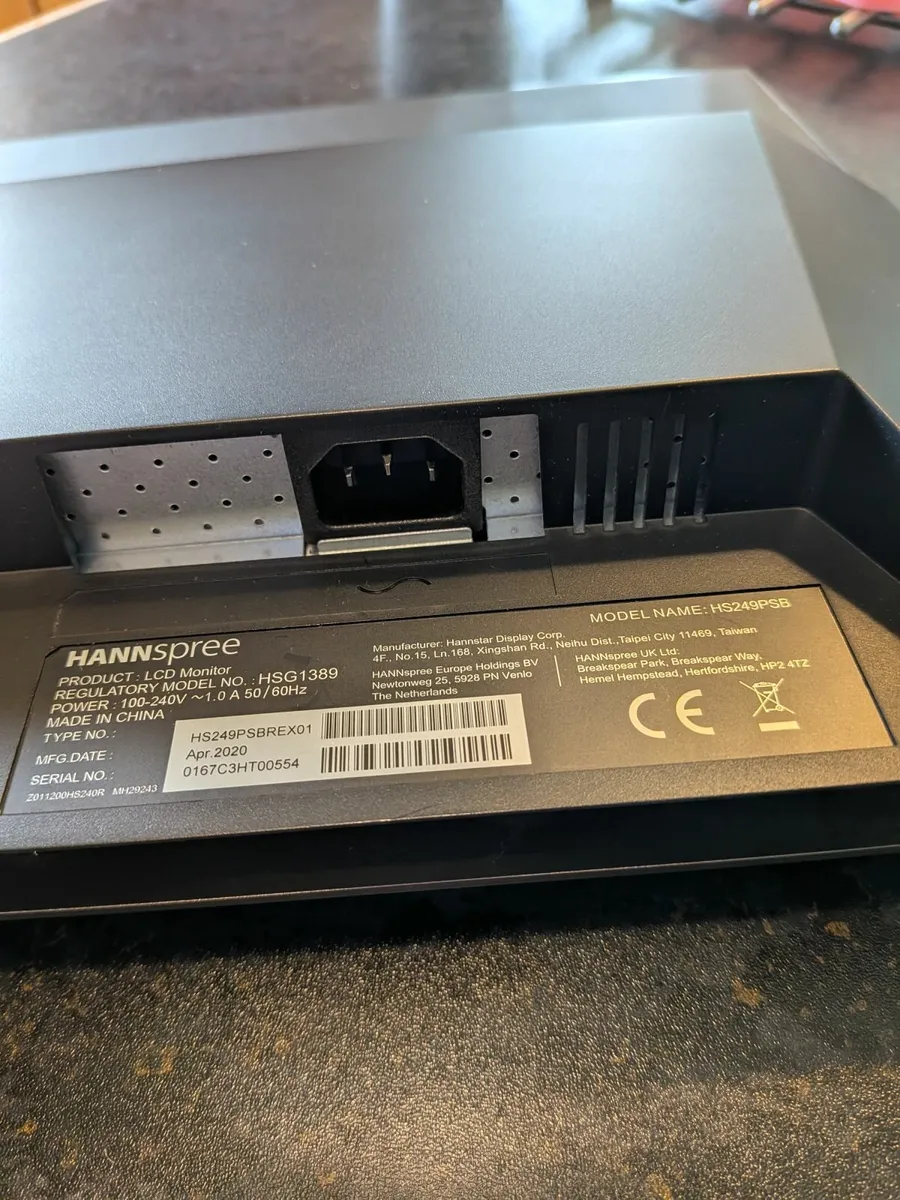 PC Monitor - Hanns.G 24" Full HD LED - Image 3