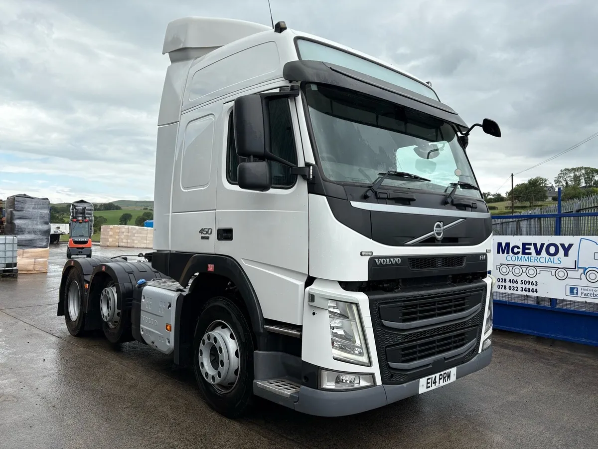 2016 Volvo FM450 6x2 Globetrotter Tractor Unit - Image 1