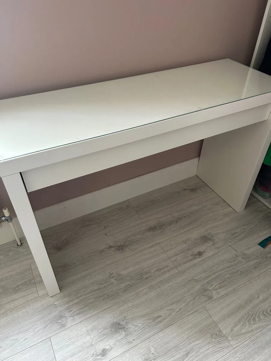 Ikea Malm Makeup Table - Image 1
