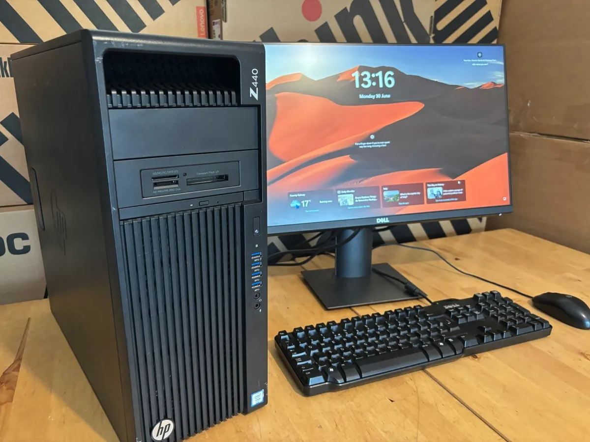 HP Workstation PC's-32Gb-Graphics-24"-Win 11-Deliv - Image 2