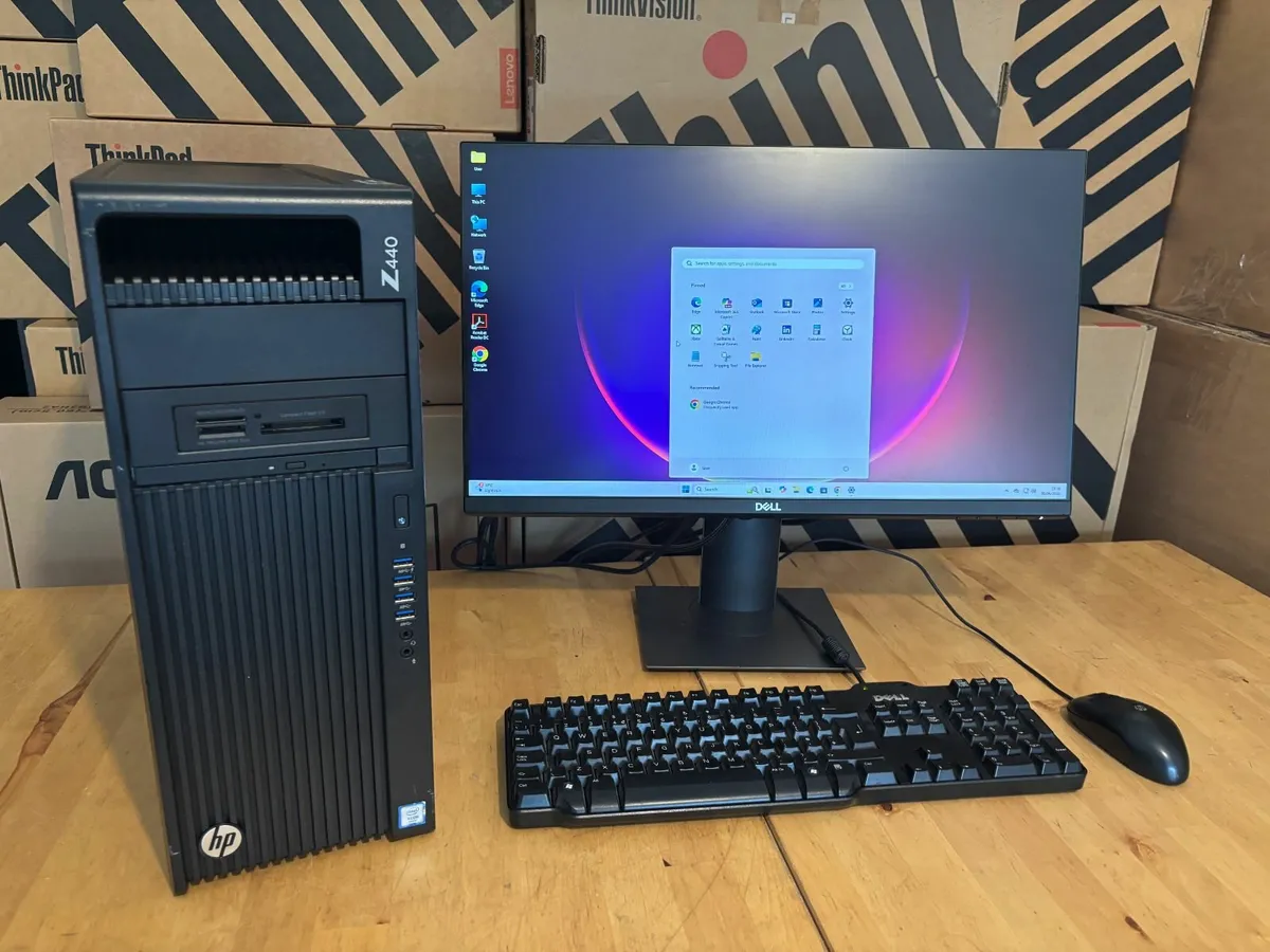HP Workstation PC's-32Gb-Graphics-24"-Win 11-Deliv - Image 4