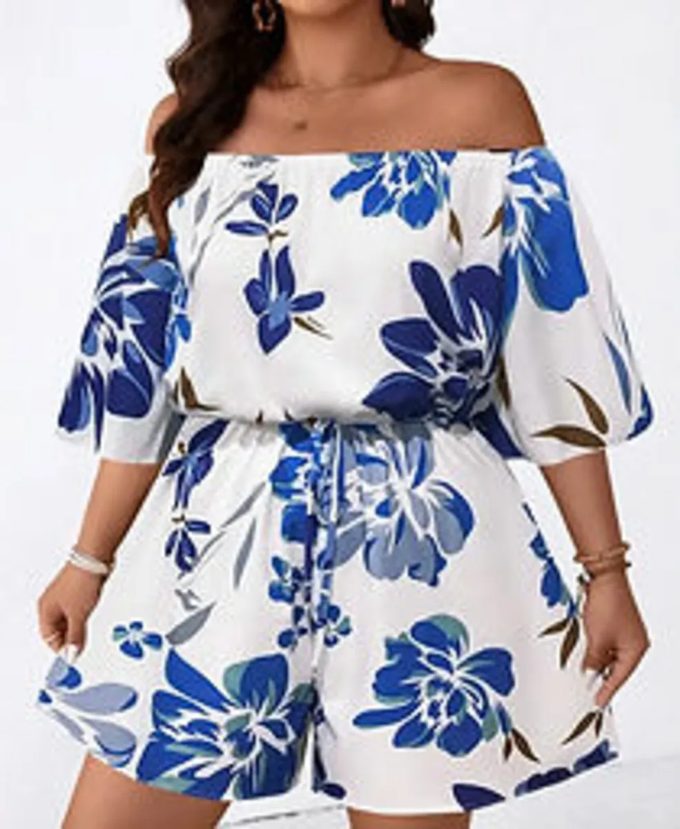Women's floral jumpsuit