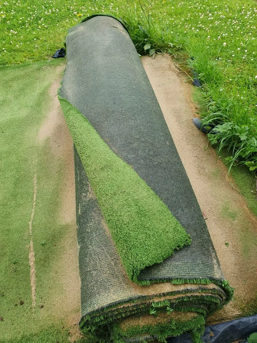 Artificial grass roll 5m x1.8m section Sand filled - Image 1