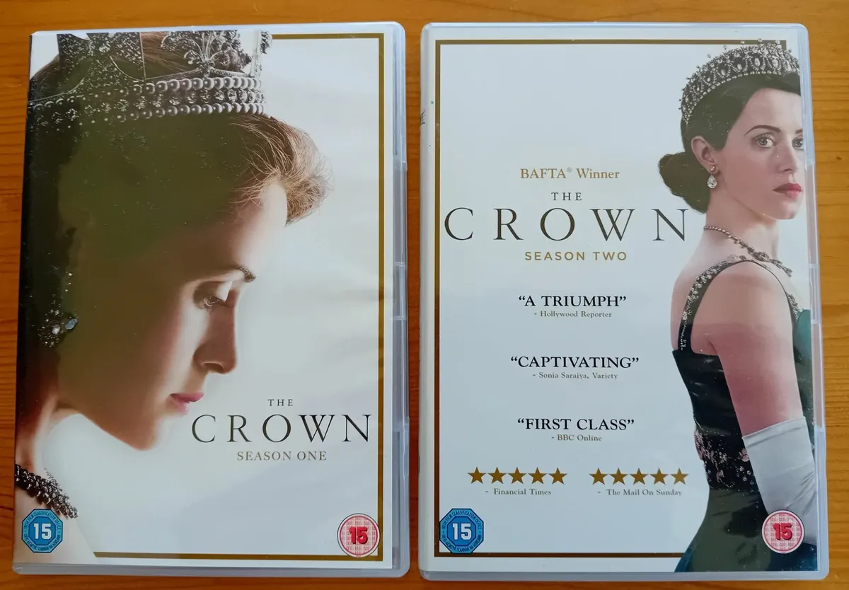 DVD Box The Crown seasons 1 and 2 NEW - Image 1