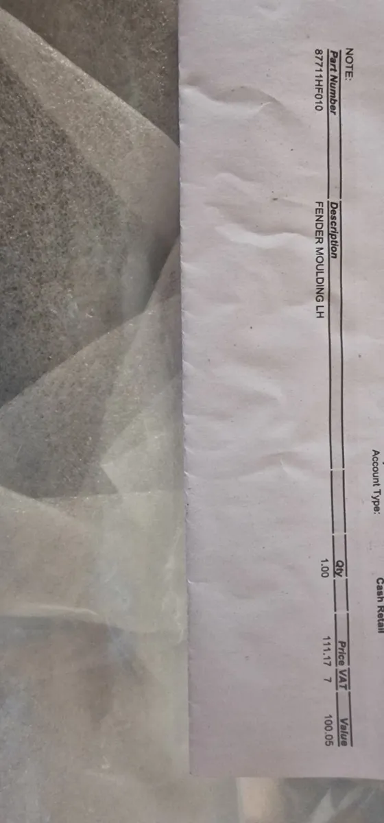 Kona parts (New Model - 2024 to present) - Image 1
