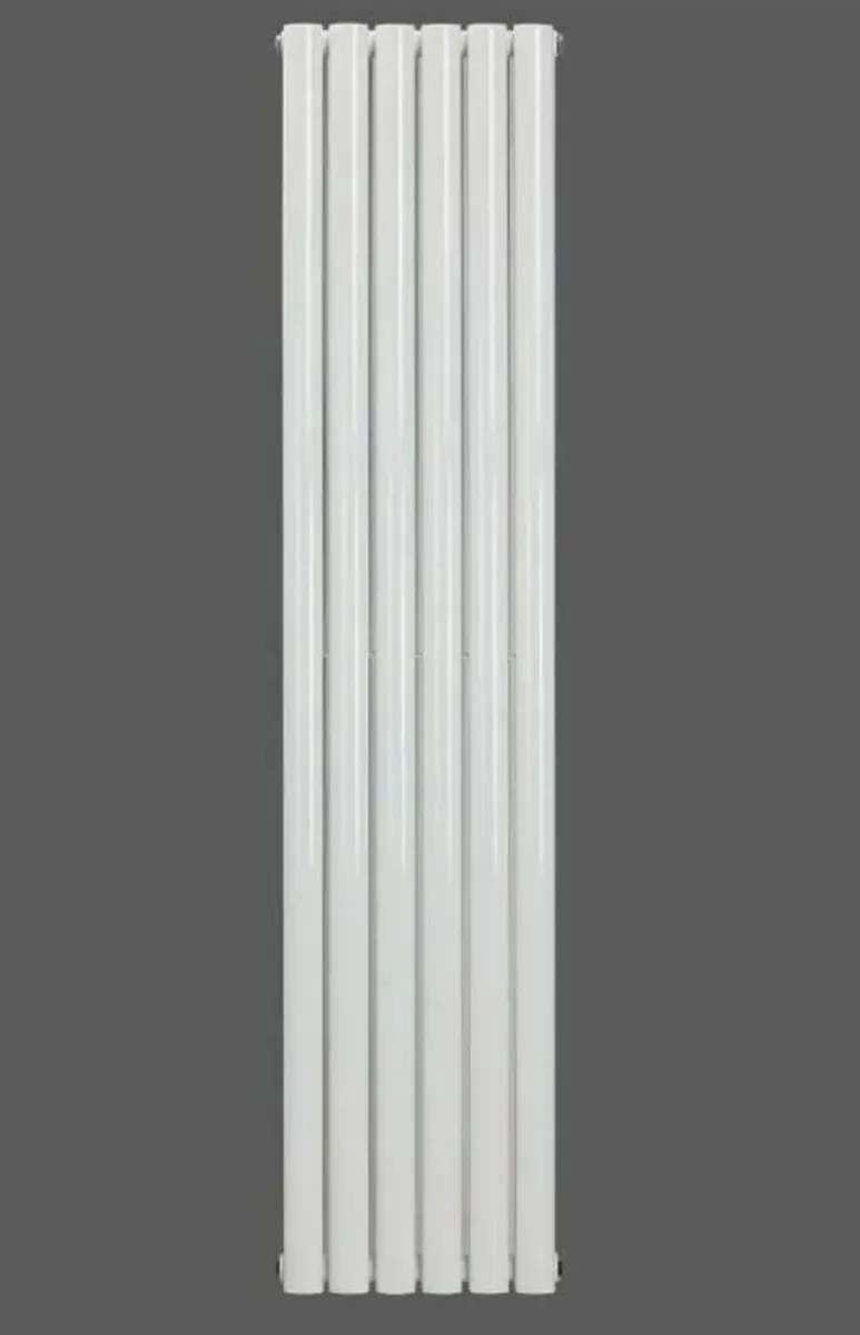 Vertical Designer Rad - White - IN STOCK TODAY! - Image 1