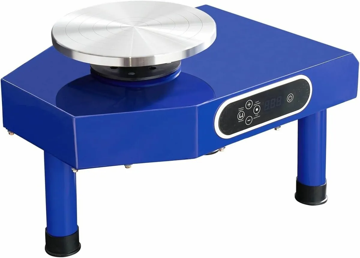 350W 25cm Pottery Wheel Machine 9.8 inches Pedal - Image 2