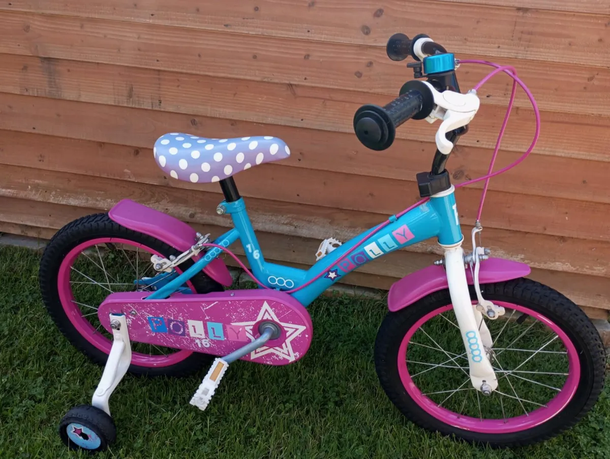 Kids Polly bike size 16 inch wheels. - Image 2