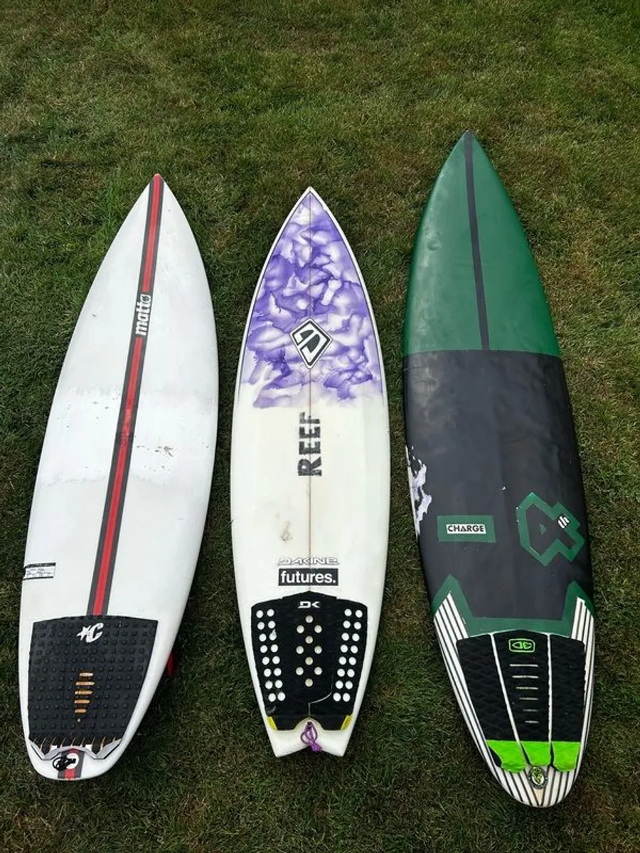 3 Surfboards for sale - Image 1