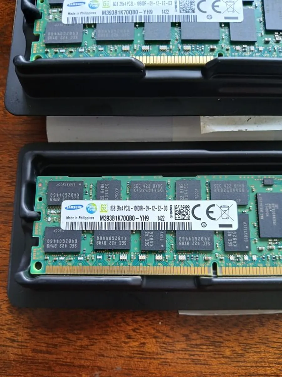Swap! 8gb Ram 3pcs X Pc3l 10600r Samsung/ibm And 8gb 2 Pcs X Pc3 14900r ( Samsung And Sk Hynix) - Image 2