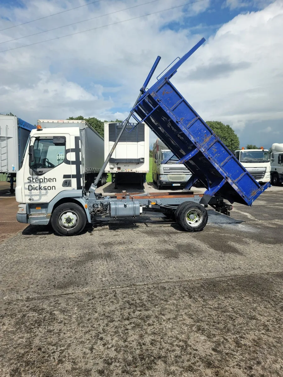 2006 Daf 7.5 Ton Tipper steel body Tested manual - Image 2