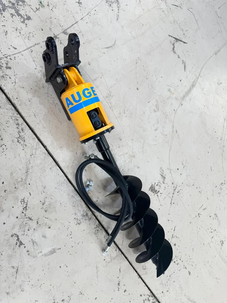 Auger Earth drill  8” New  for Mini Digger - Image 1