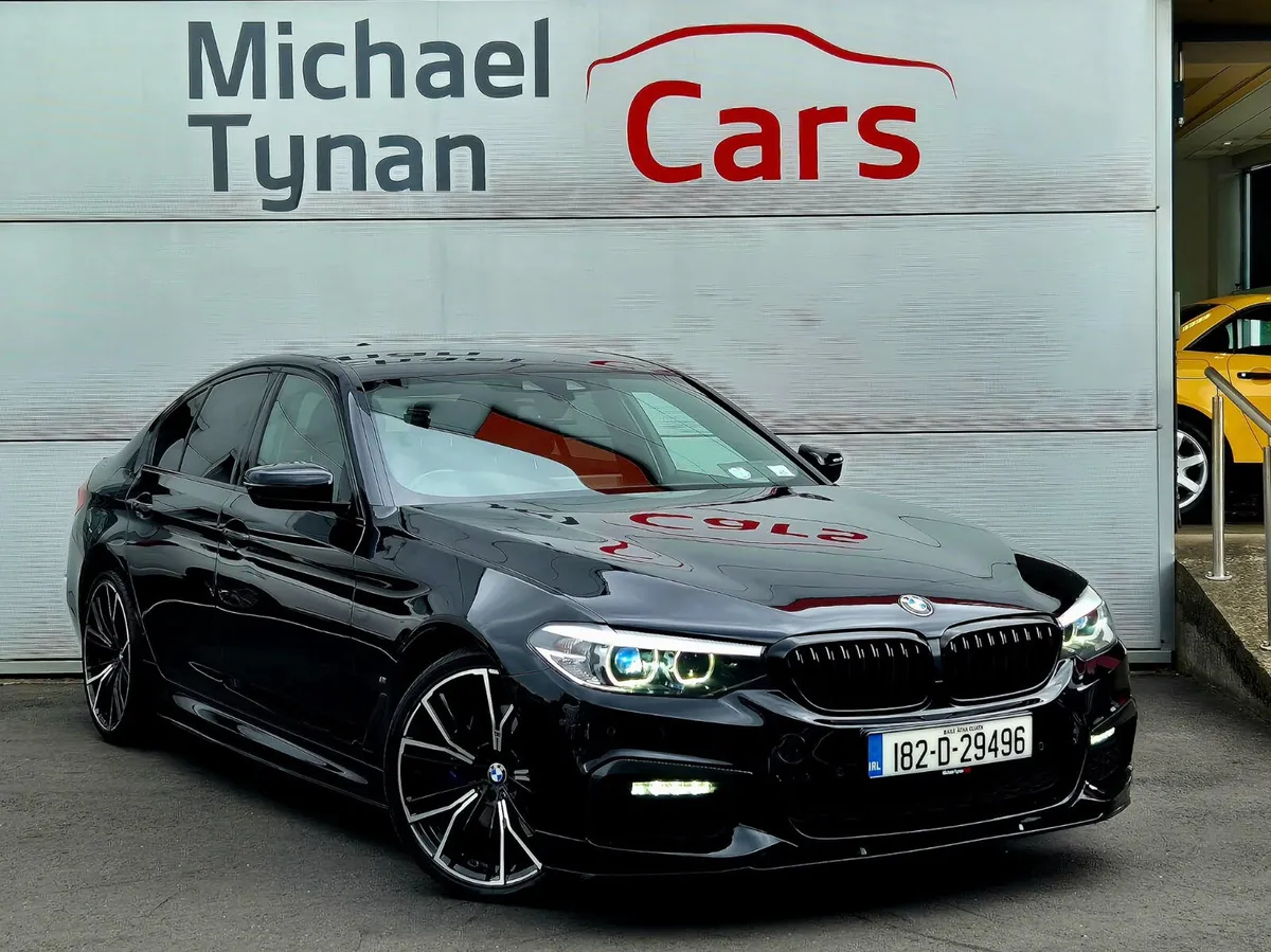 2018 BMW 530e M Sport, Black Leather, 20" - Image 1