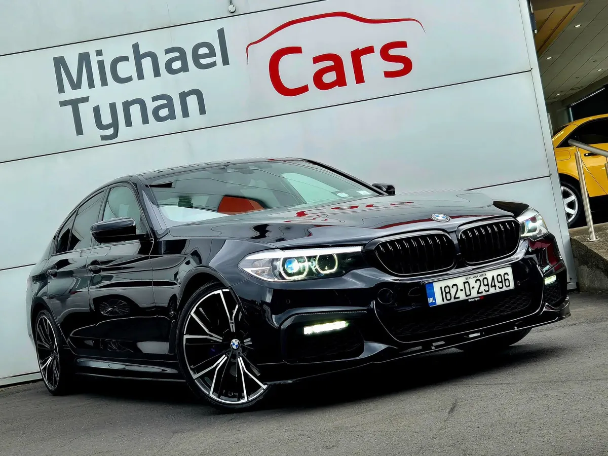 2018 BMW 530e M Sport, Black Leather, 20" - Image 4