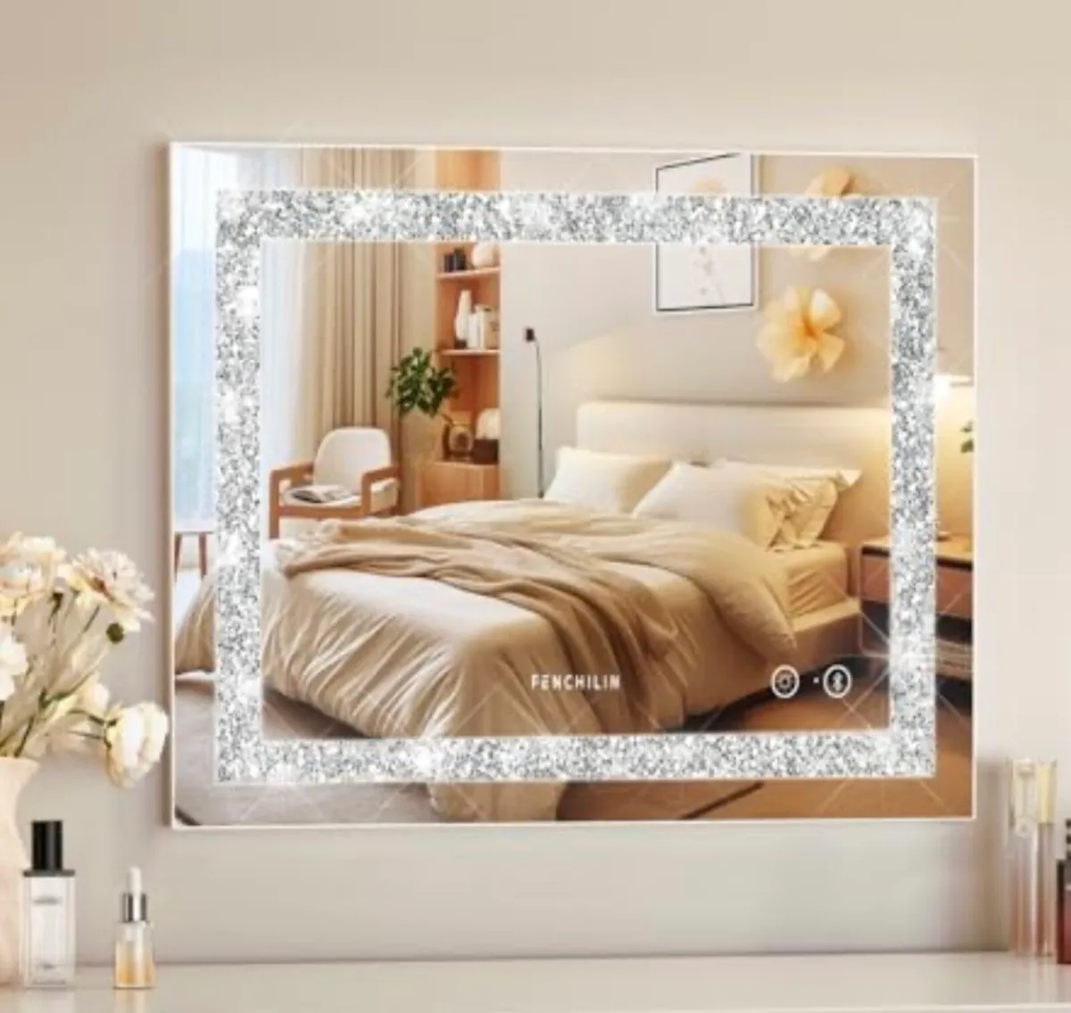 Hollywood Vanity Makeup Mirror with LED lights - Image 1
