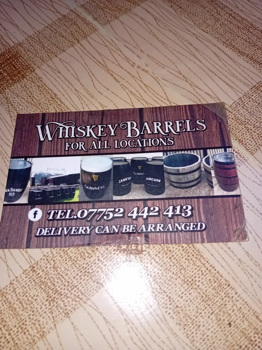 Whiskey Barrels - Image 1