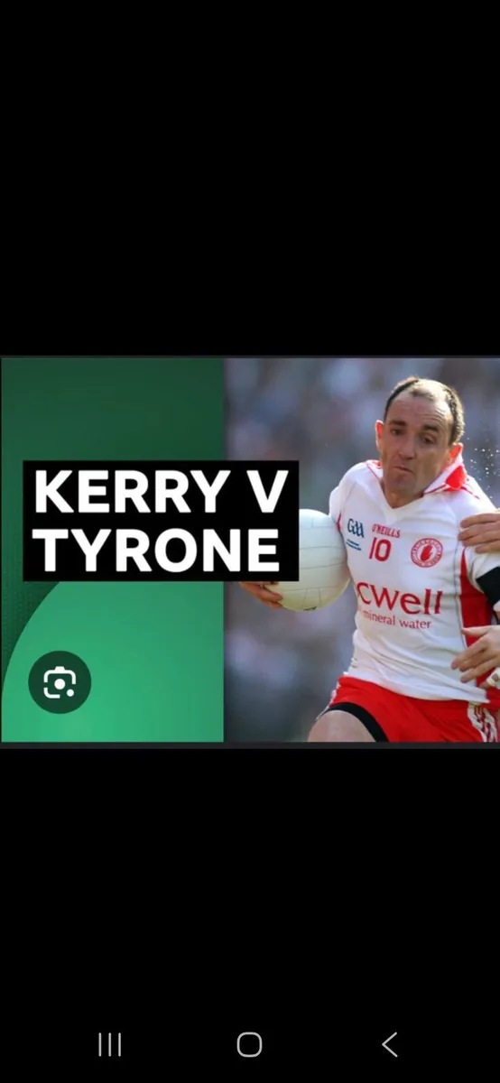 2 Tyrone kerry  football tickets