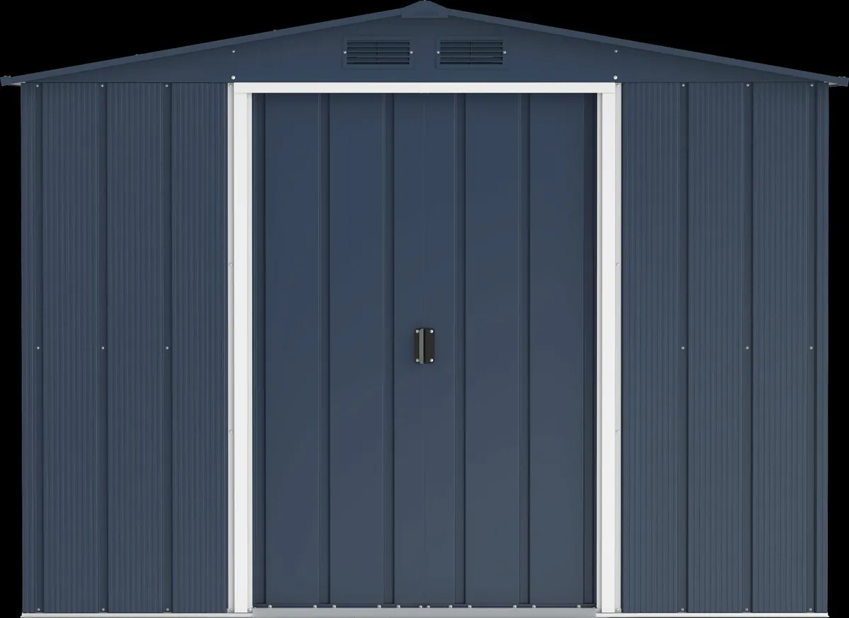 8x8 Steel Garden Sheds. 3 Day Delivery Included. - Image 4