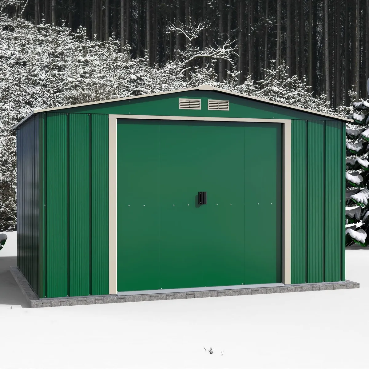 10x8 ECO Steel Sheds with Delivery Included - Image 3