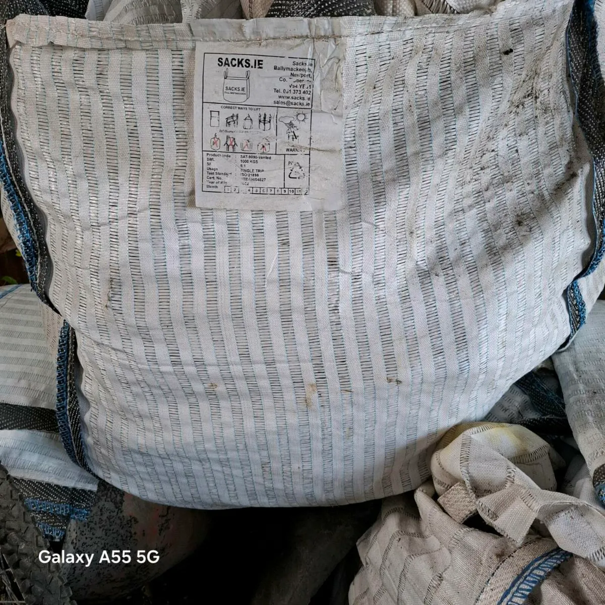 Ventilated ton bags