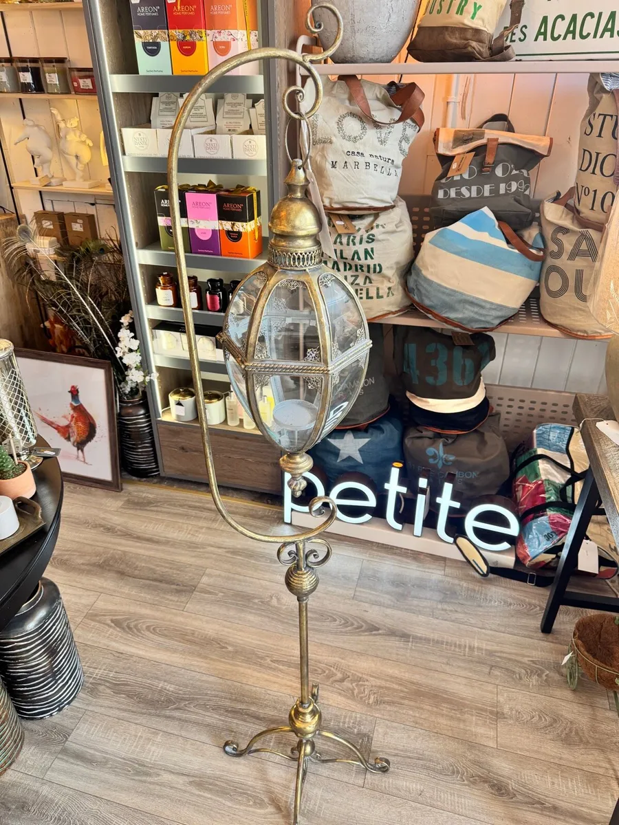 Brass lantern - Image 1