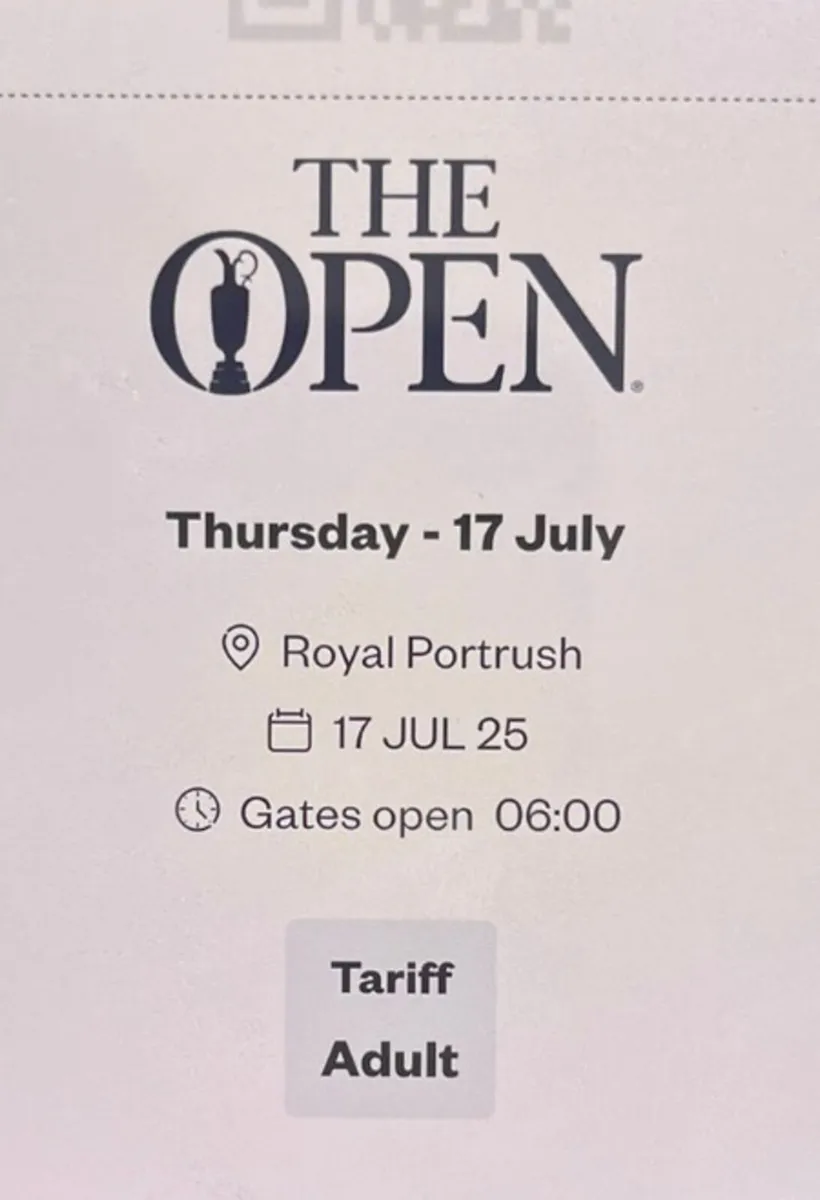 British Open Golf