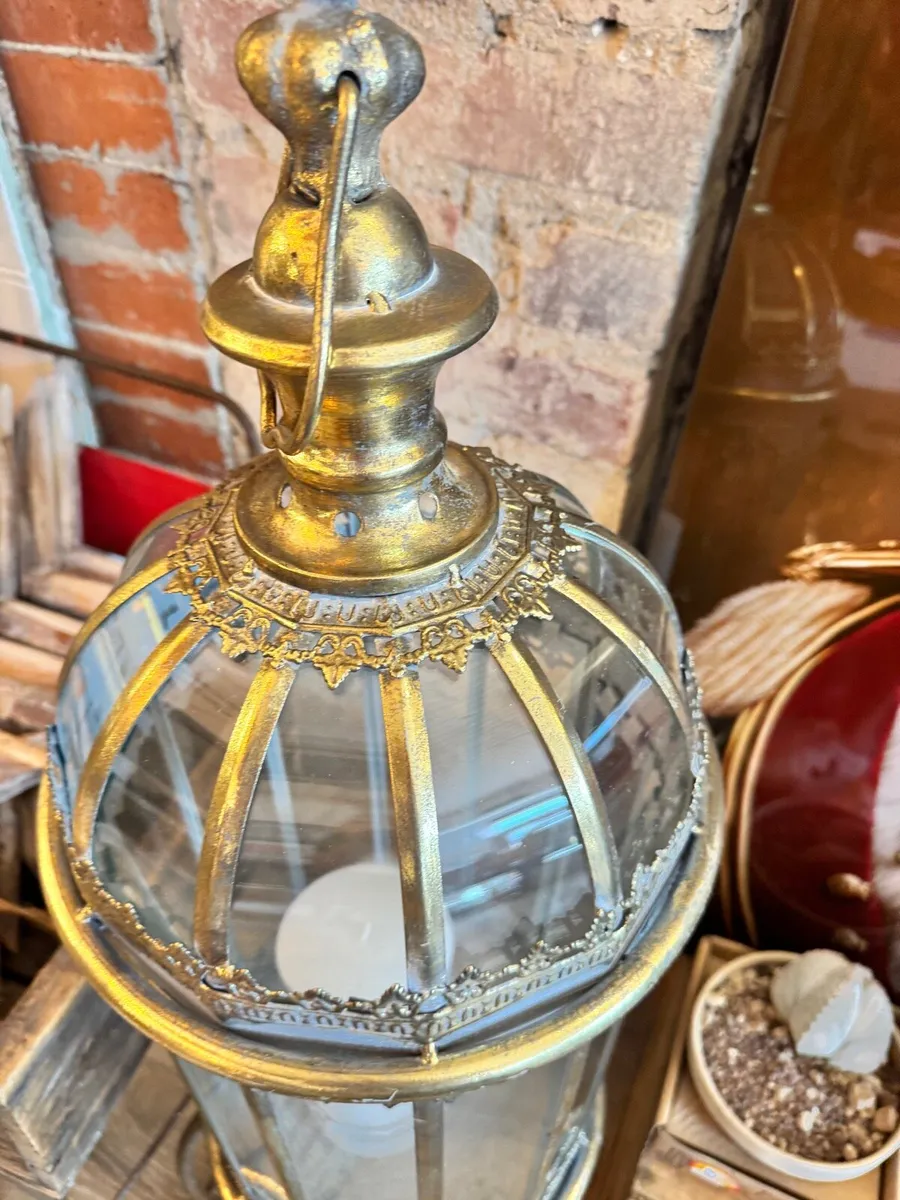 Brass lantern - Image 2