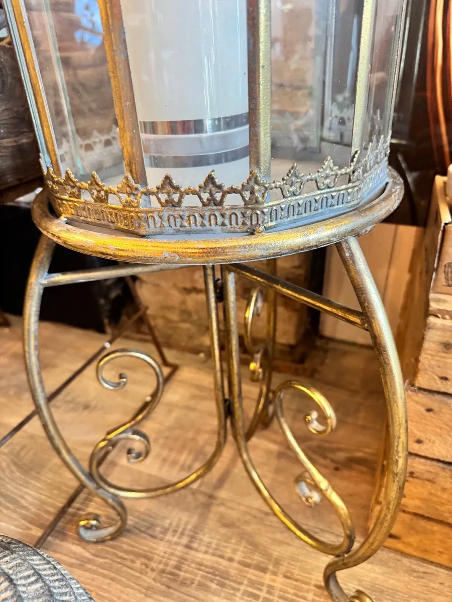 Brass lantern - Image 4