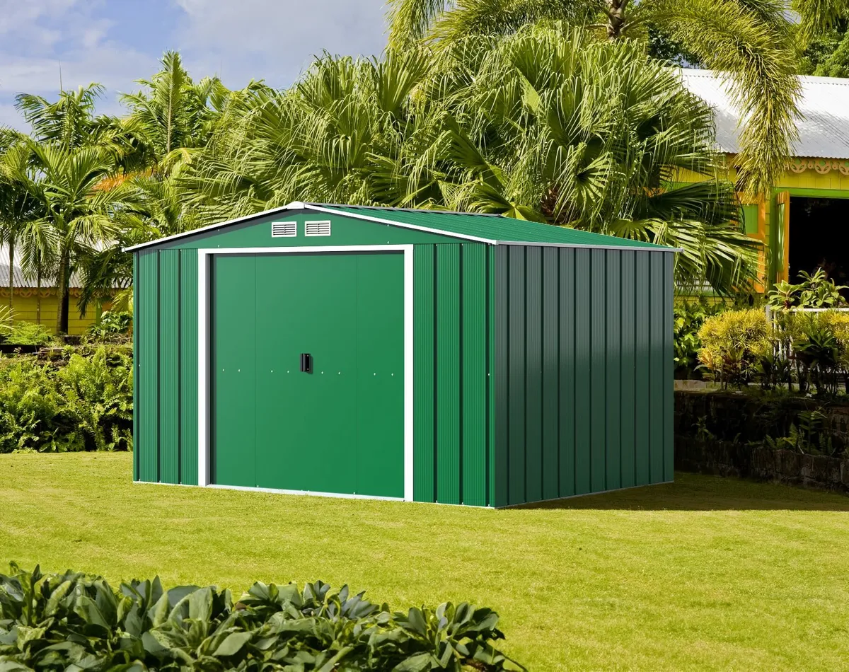10x8 ECO Steel Sheds with Delivery Included - Image 1
