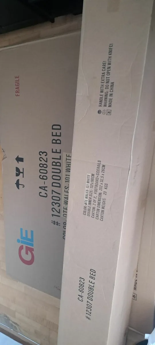 Brand new bed frame with headboard - Image 1