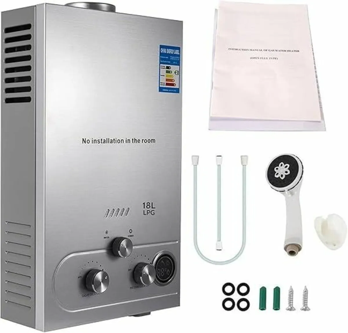 18L LPG Gas Water Heater for Mobile Home Use - Image 2